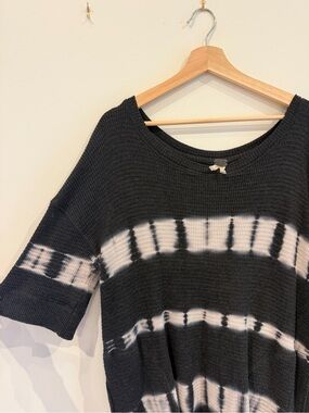 FREE PEOPLE Waffle Knit Tunic Dress